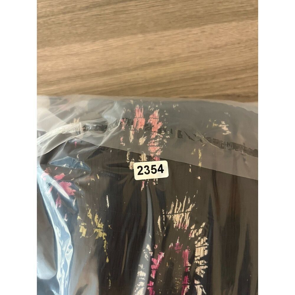 Free People intimately Garden Party Maxi Dress Tiered Smocked Women's M Black * - Picture 12 of 12